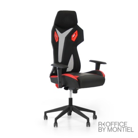 Silla Gaming Roja VULCAN de BATTLESEAT - Oficinas Montiel