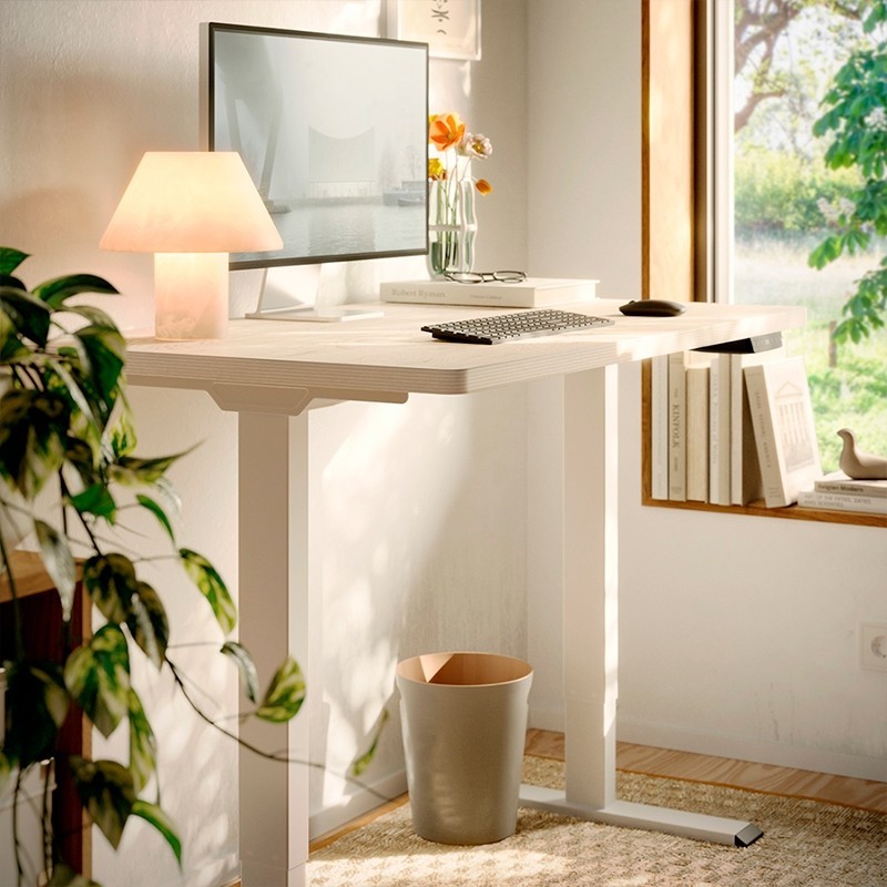 Mesa Escritorio Elevable Madera Eleva Go - Montiel