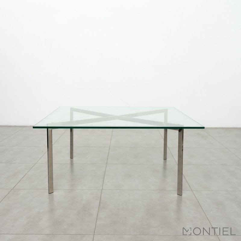 Mesa de Cristal Auxiliar para Salas de Espera - Montiel