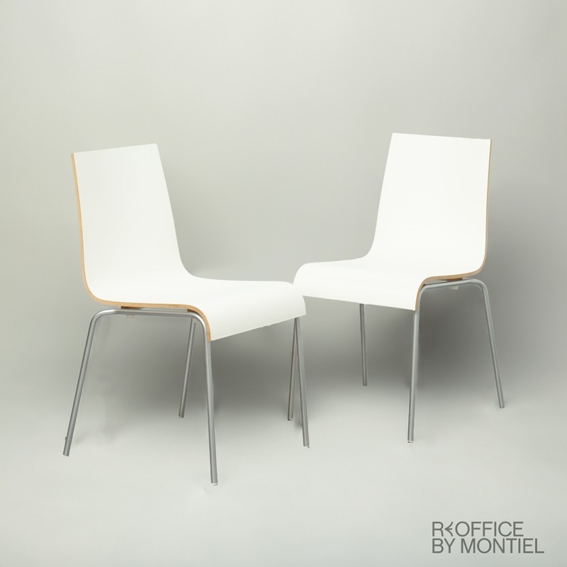 Silla Blanca para Salas de Espera de Billiani - Montiel