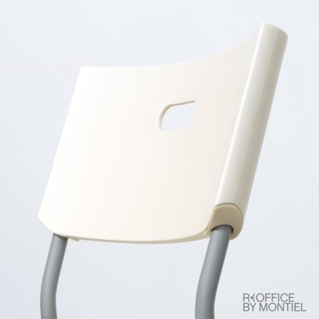 Silla Sin Brazos Blanca MM1416 de Montiel