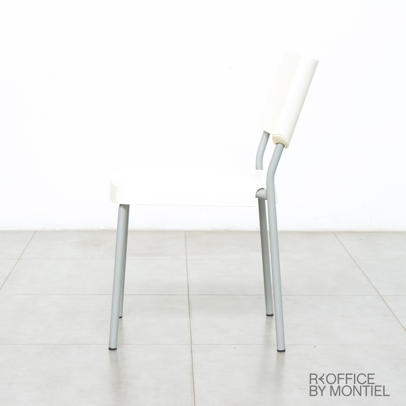 Silla Sin Brazos Blanca MM1416 de Montiel