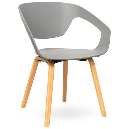 Silla Escritorio Sin ruedas Nórdica Liner de Mobel Línea