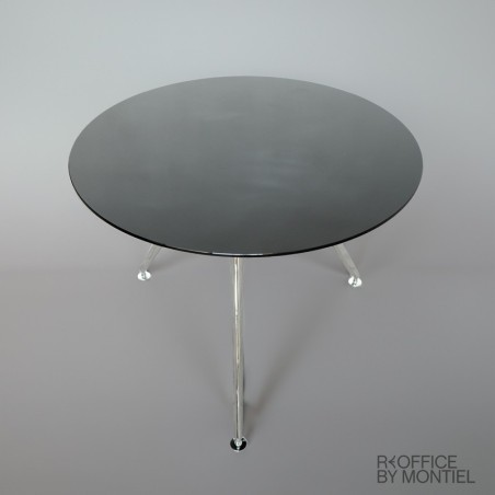 Mesa Redonda Reuniones Cristal Arkitek de Actiu - Montiel