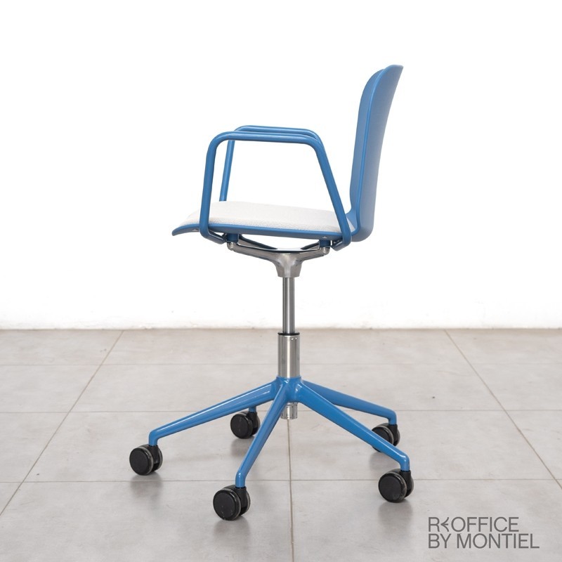 Silla Confidente Giratoria Azul Vent de Ofita - Reoffice