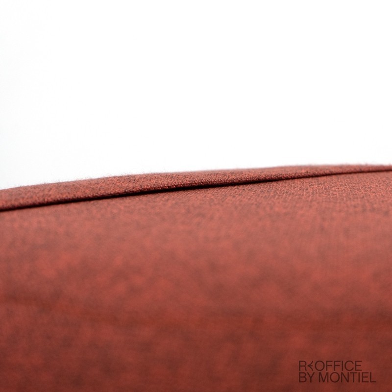 Asiento Puf rojo Forthink de Ofita - Reoffice