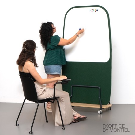 Silla con ruedas y pala de escritura Vent de Ofita - Reoffice
