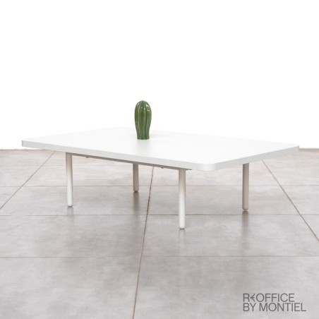 Mesa Blanca Auxiliar Baja Meet Up de Ofita - Reoffice