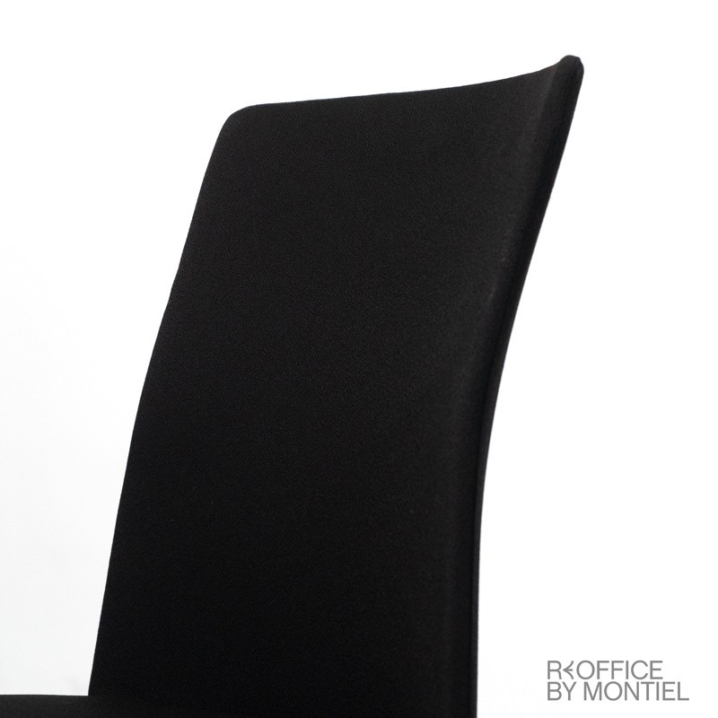 Silla Salas de Espera Negra MM1500 de Montiel