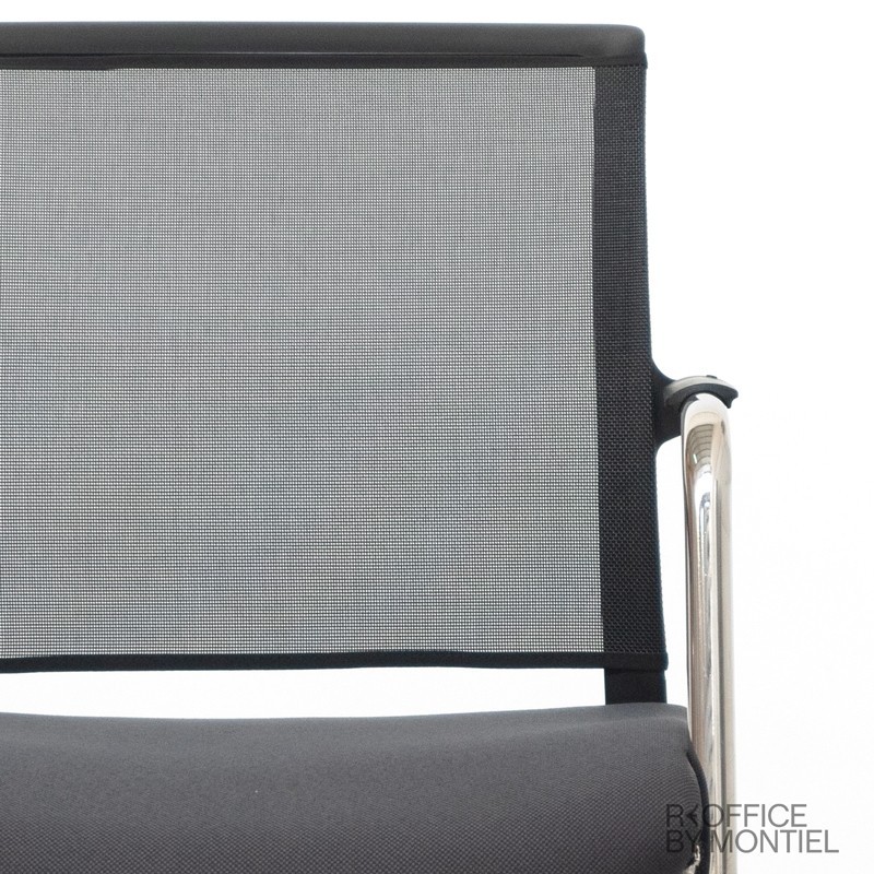 Silla confidente malla Light Lux de Delaoliva  - Reoffice