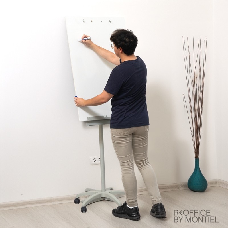 ▷ Pizarra Blanca con Ruedas Rotulador de Rocada - Montiel