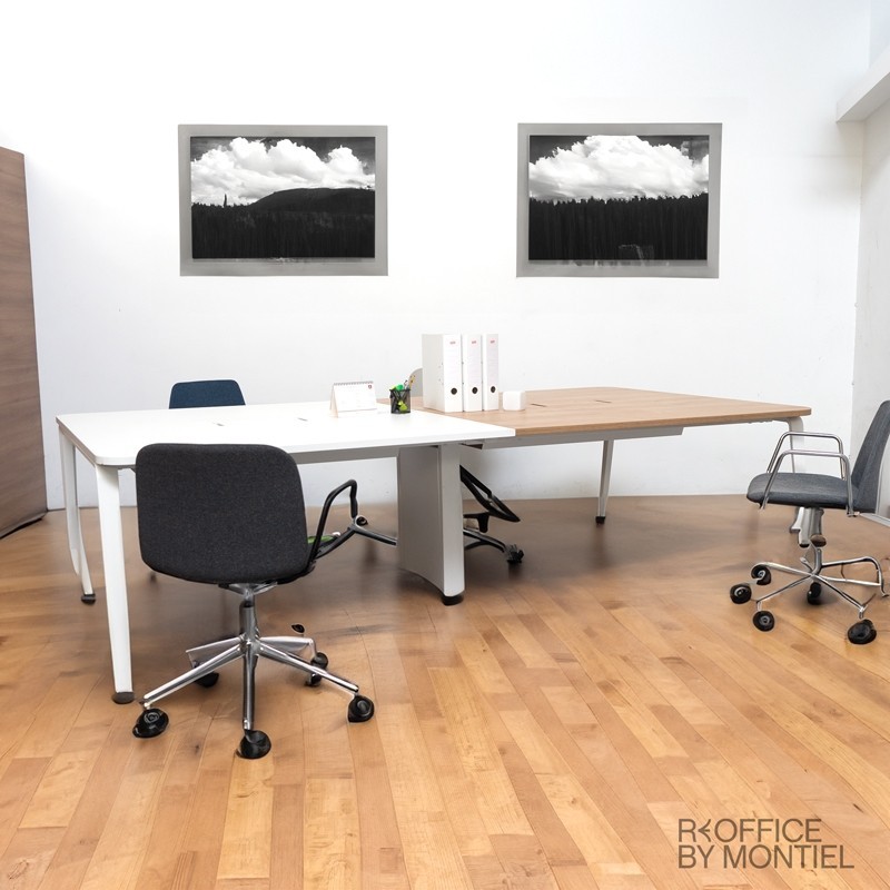 Mesa Multipuesto Nórdico 4 personas de Ofita - Reoffice