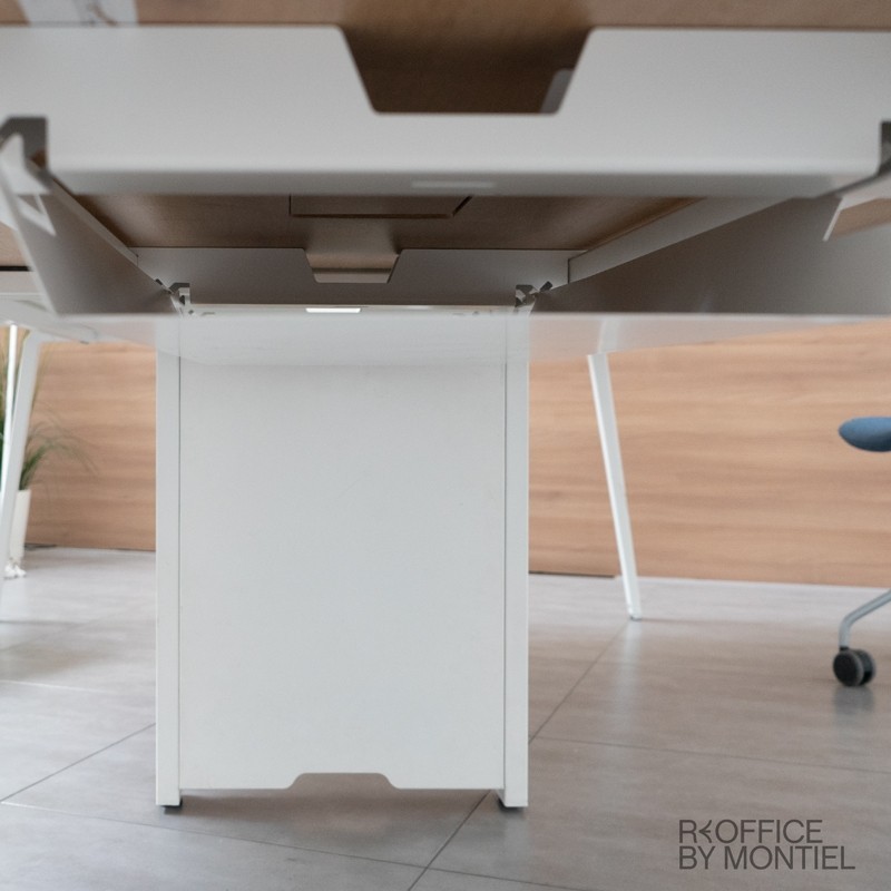 Mesa Multipuesto Nórdico 4 personas de Ofita - Reoffice