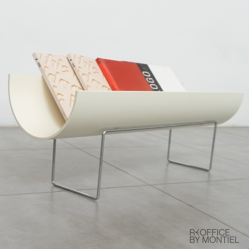 Revistero Blanco de Madera de Viccarbe - Reoffice