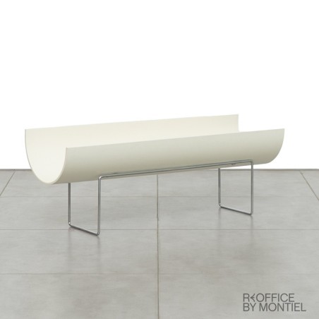 Revistero Blanco de Madera de Viccarbe - Reoffice