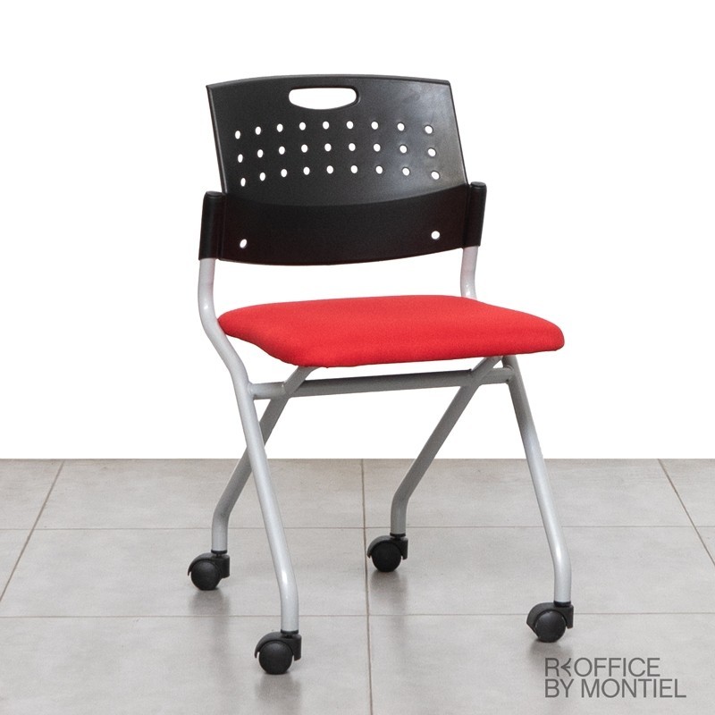 Silla Confidente con ruedas para Escritorio MM1553 de Montiel
