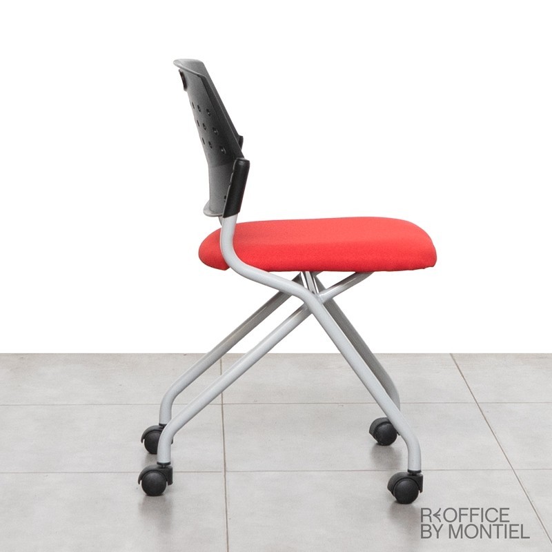 Silla Confidente con ruedas para Escritorio MM1553 de Montiel
