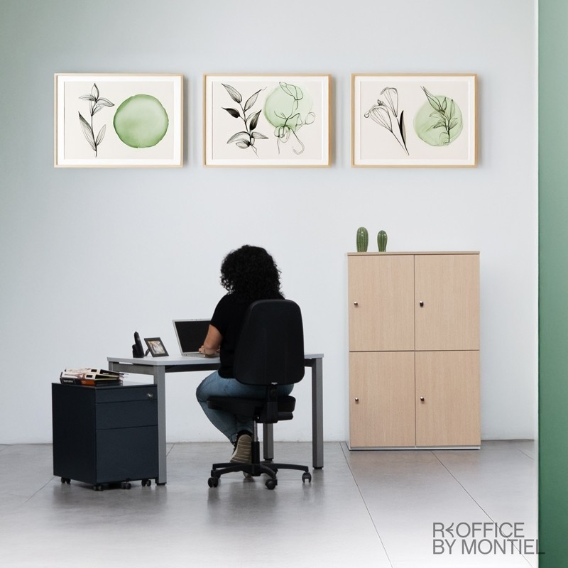 Taquilla 4 Puertas Madera  Oficina Campus de Forma 5 - Reoffice