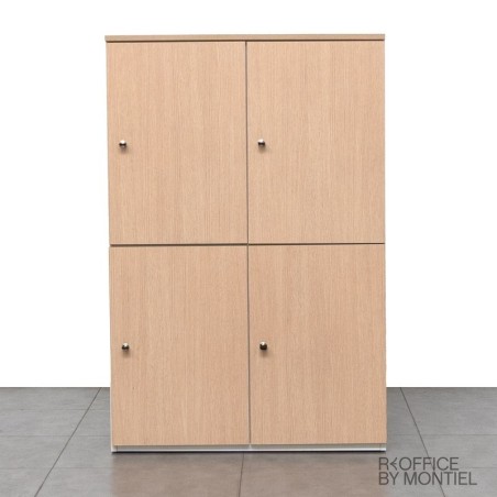 Taquilla 4 Puertas Madera  Oficina Campus de Forma 5 - Reoffice