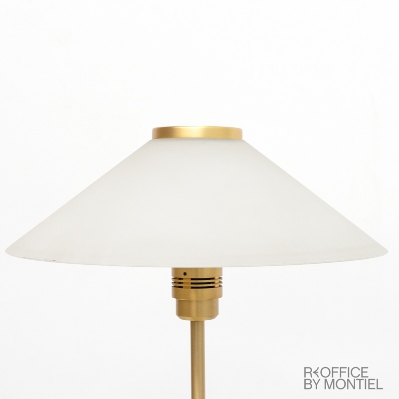 Lámpara de mesa Dorada y Cristal MM1590 - Montiel