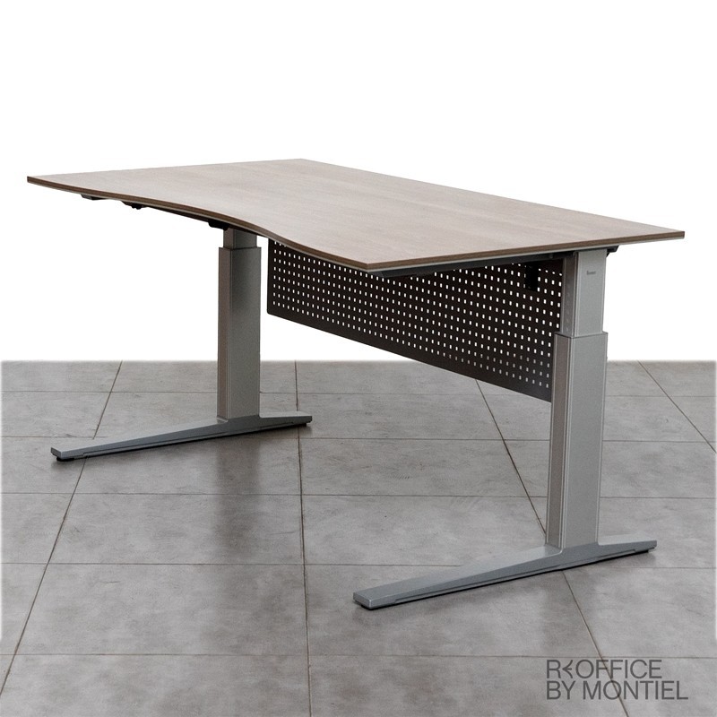 Mesa Escritorio Elevable con Faldón Level Lift de Bene - Montiel