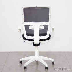 Silla Ergonómica Oficina Alice Black con Cabezal de Kunna