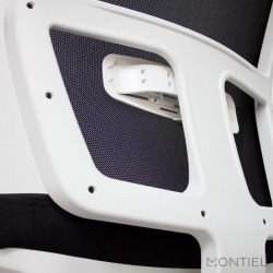 Silla Ergonómica Oficina Alice Black con Cabezal de Kunna