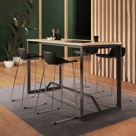 Mesa Alta Madera Oficina Star de Mobel Línea - Montiel