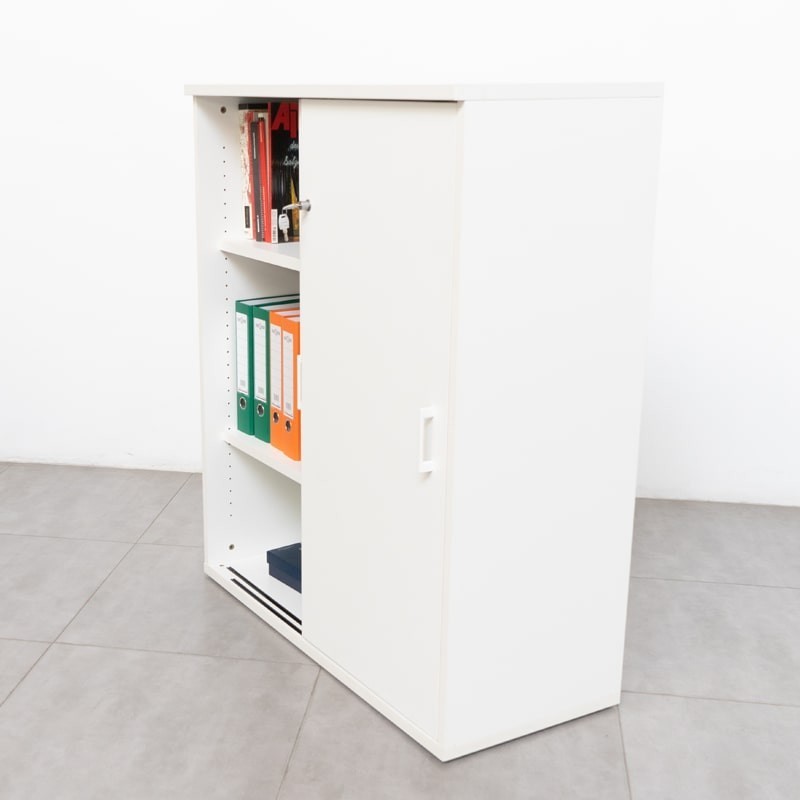 armario madera blanco puertas correderas