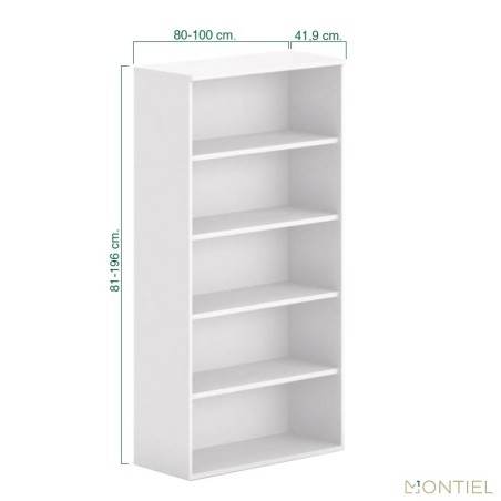 Estantería Oficina Madera Oh Systems de Mobel Línea - Montiel