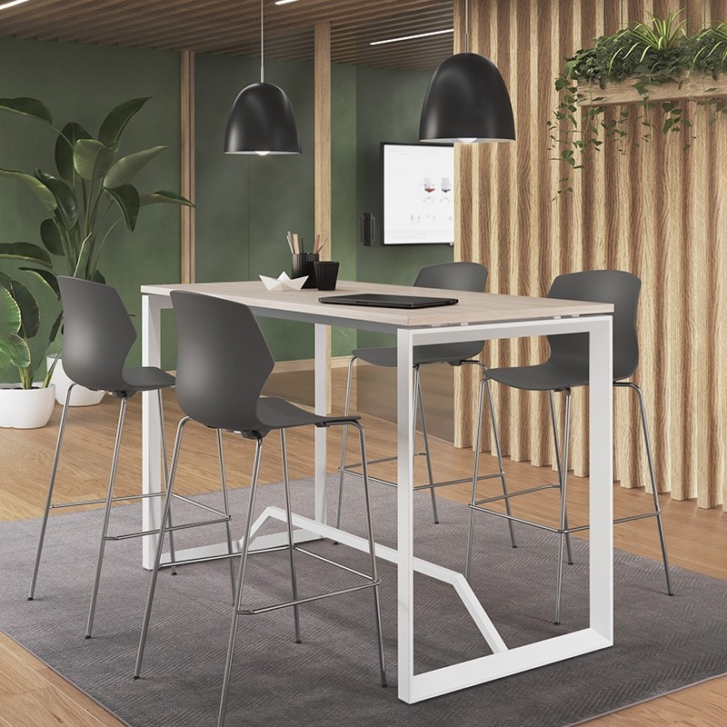 Mesa Alta Madera Oficina Star de Mobel Línea - Montiel