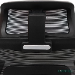 Silla Ergonómica Oficina con Cabezal Malla Cali de Euromof Silla Ergonómica Oficina con Cabezal Malla Cali de Euromof