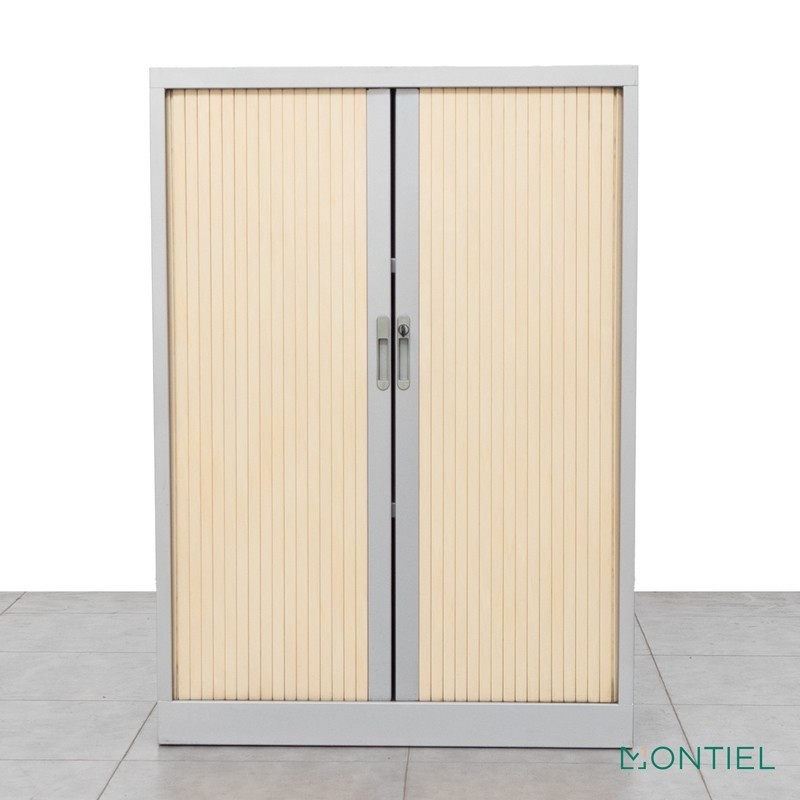 Armario Puertas Persiana Metálico 145x102 cm de Gapsa