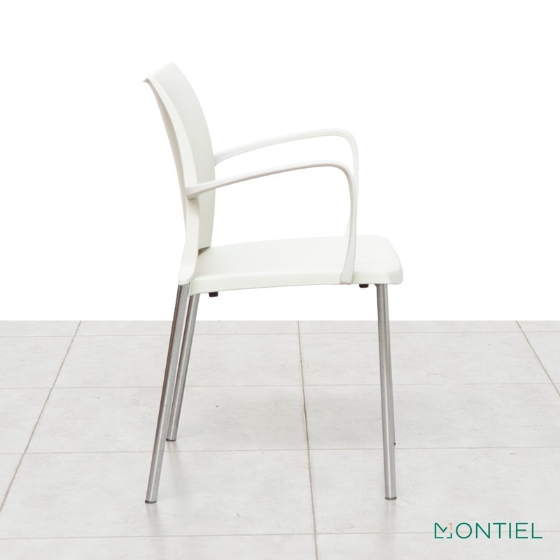 Silla Blanca 4 patas para Recepción de Akaba - Montiel