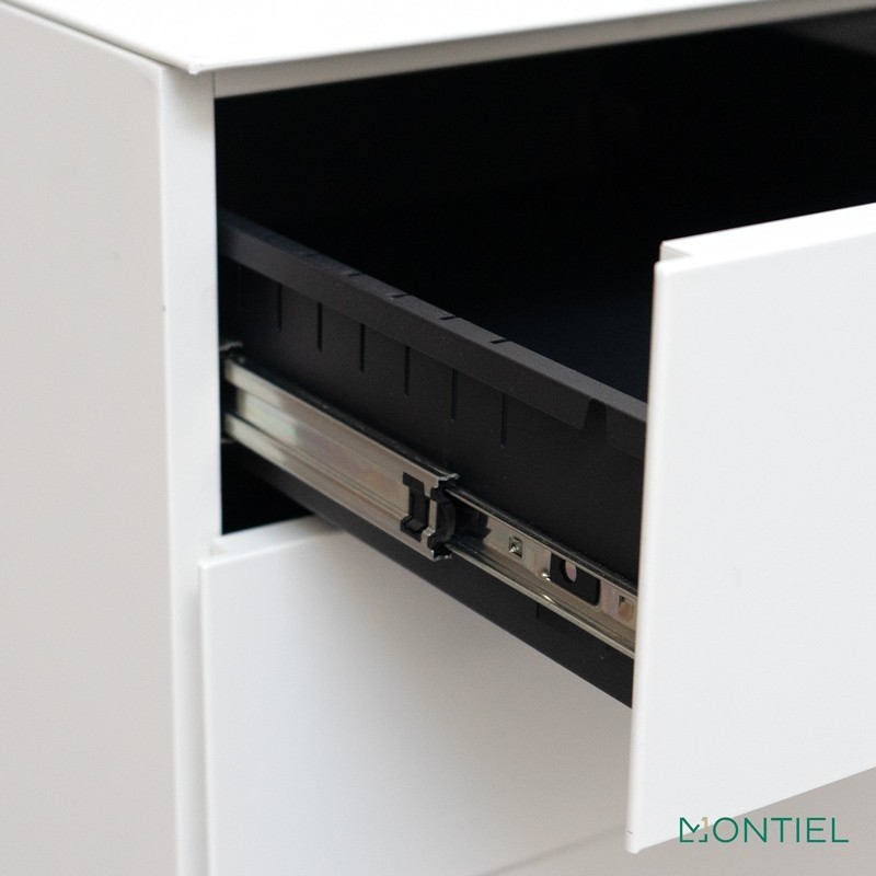 Cajonera con Llave Blanca Oficina de Harvsun - Montiel