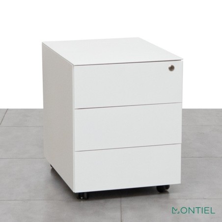 Cajonera con Llave Blanca Oficina de Harvsun - Montiel