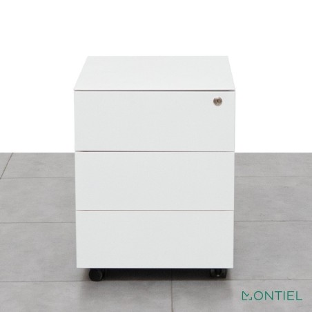 Cajonera con Llave Blanca Oficina de Harvsun - Montiel