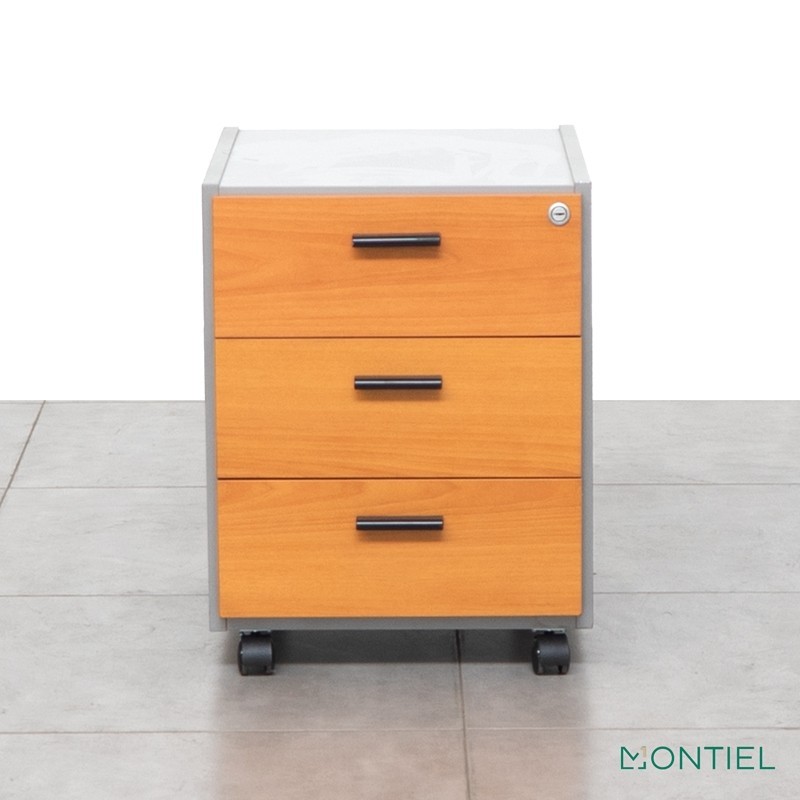 Cajonera 3 cajones con Llave MM1663 - Montiel
