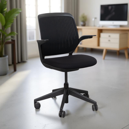 Silla Ergonómica Negra Cobi de Steelcase - Montiel