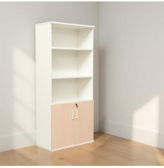 Armario Puertas Batientes con Llave 200x90 cm de Kunna