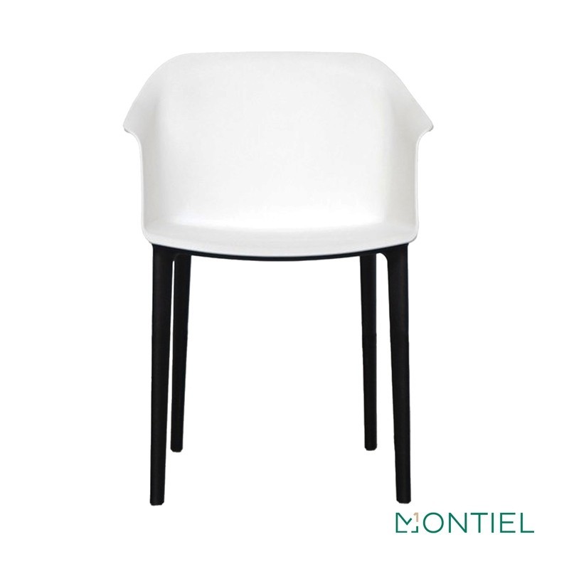 Silla Confidente Blanca Aurora de Ofita - Reoffice