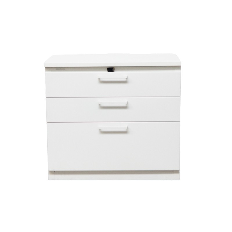 Armario Metálico Bajo Blanco de Steelcase - Montiel