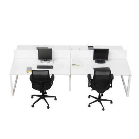 Multipuesto Star Madera Blanco de Mobel Línea - Montiel