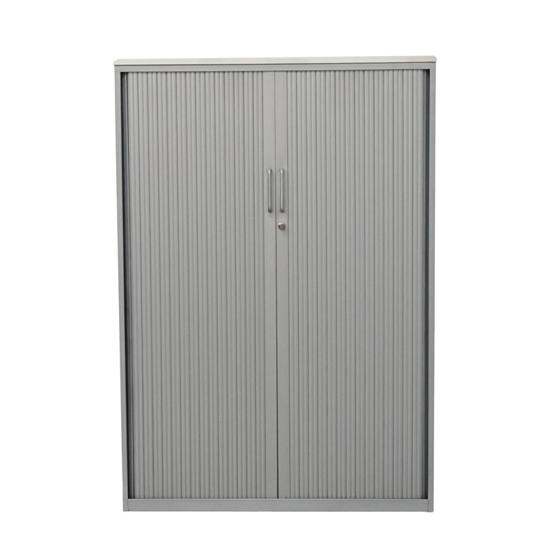 Armario Mediano Metal Gris con Puertas de Permasa - Montiel