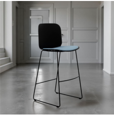 Taburete con Respaldo Alto y Asiento tapizado Vent de...