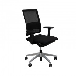 Silla Ergonómica Negra Brazos 3D Estrechos Open Mind de Sedus Silla Ergonómica Negra Brazos 3D Estrechos Open Mind de Sedus