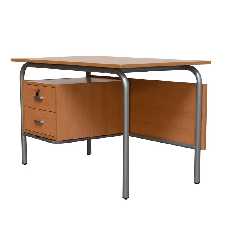 Mesa Colegio con Faldón Mod. Newton Educación by Kunna
