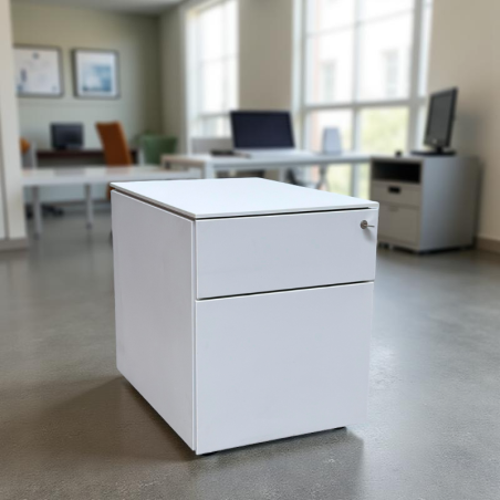 Cajonera Metálica Oficina Gris de Steelcase - Montiel