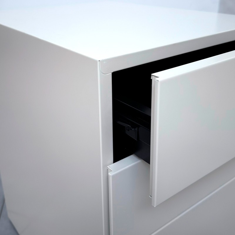 Cajonera Beige Metálica 3 Cajones de Bisley - Montiel