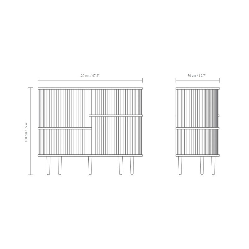Audacious Highboard de Umage | Aparador de diseño y sostenible